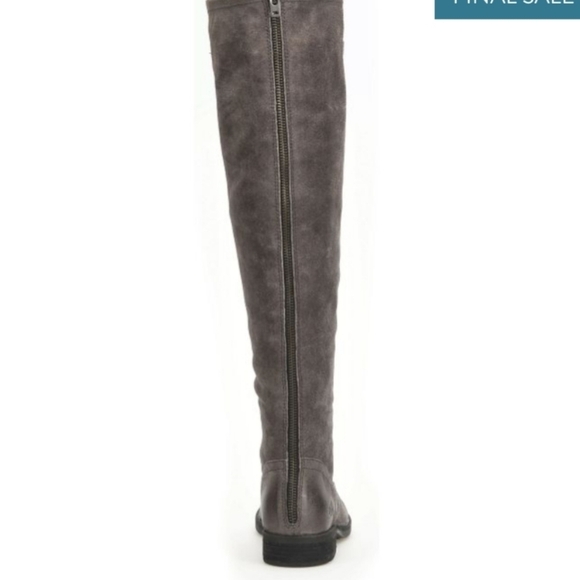 Born Women Basalto Distressed Tall Riding Boots Zip Back Leather shoes sz 9.5M - Picture 2 of 12